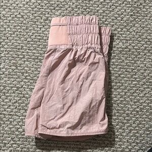 Lululemon Pink Athletic Shorts